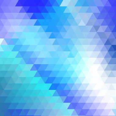 Mavi Izgara Mozaik Arkaplan, Yaratıcı Tasarım Şablonları