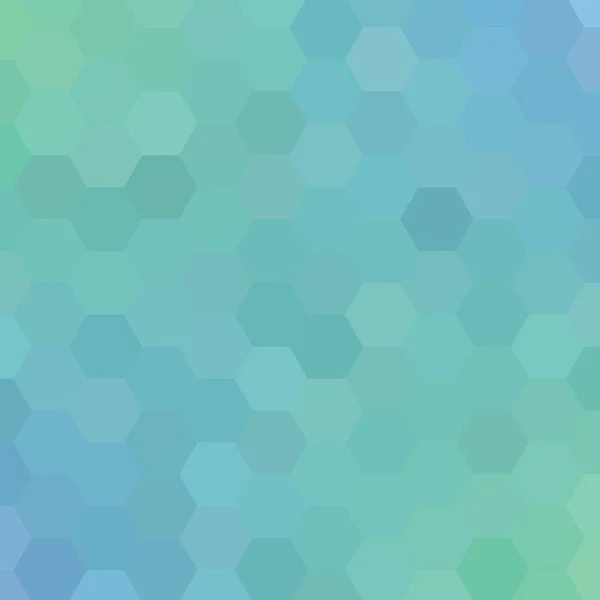 Fond Tuiles Mosaïque Pixel Bleu Illustration Moderne Style Polygonal — Image vectorielle
