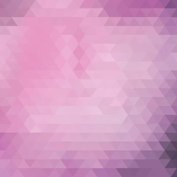 Світло Рожева Багатокутна Ілюстрація Яка Складається Трикутників Трикутний Шаблон Вашого — стоковий вектор