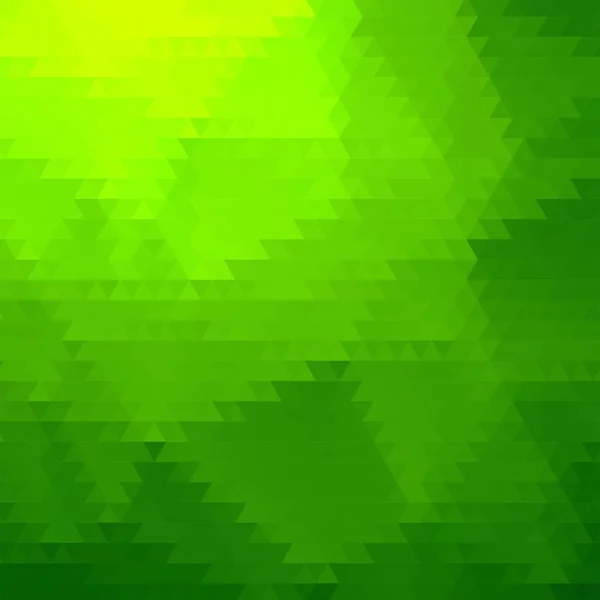 Світло Зелений Векторний Багатокутник Абстрактний Фон Зразок Полігональними Фігурами Трикутний — стоковий вектор