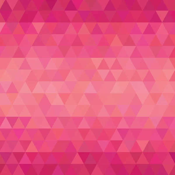 Illustration Polygonale Vectorielle Rose Foncé Composée Triangles Modèle Triangulaire Pour — Image vectorielle