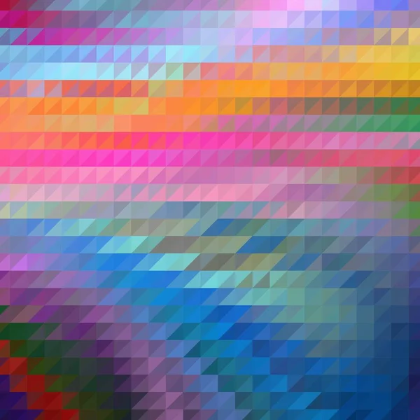 Абстрактный Радужный Фон Цветных Треугольников — стоковый вектор