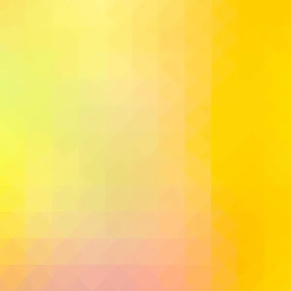抽象的な黄色の三角形の幾何学的背景 ベクトル図 — ストックベクタ