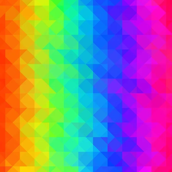 Ретро Шаблон Геометрических Форм Красочный Мозаичный Баннер Геометрический Ретро Фон — стоковый вектор