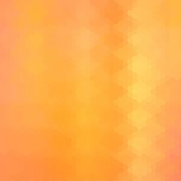 Oranžové Trojúhelníkové Pozadí Polygonální Styl Prvek Dekorace — Stockový vektor