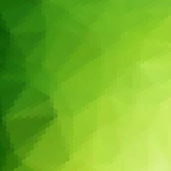 Abstrakter Vektorhintergrund Grüne Dreiecke — Stockvektor