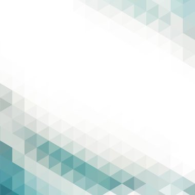 Beyaz üçgen arkaplan, eps10 vektörü