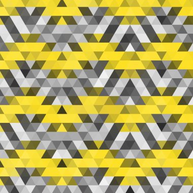 sarı ve gri soyut üçgen arkaplan