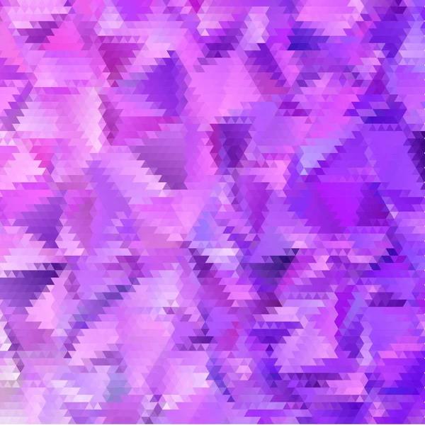 Abstract Triangle Tile Mosaic Background Векторный Дизайн Треугольников Фиолетовых Тонах — стоковый вектор