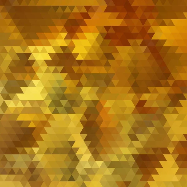 Abstraktní Geometrické Zlaté Barvy Pozadí Vektorové Ilustrace — Stockový vektor