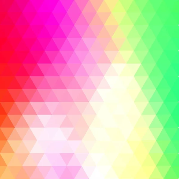 Vector Color Brillante Fondo Triangular Ilustración Abstracta Moderna Con Triángulos — Archivo Imágenes Vectoriales