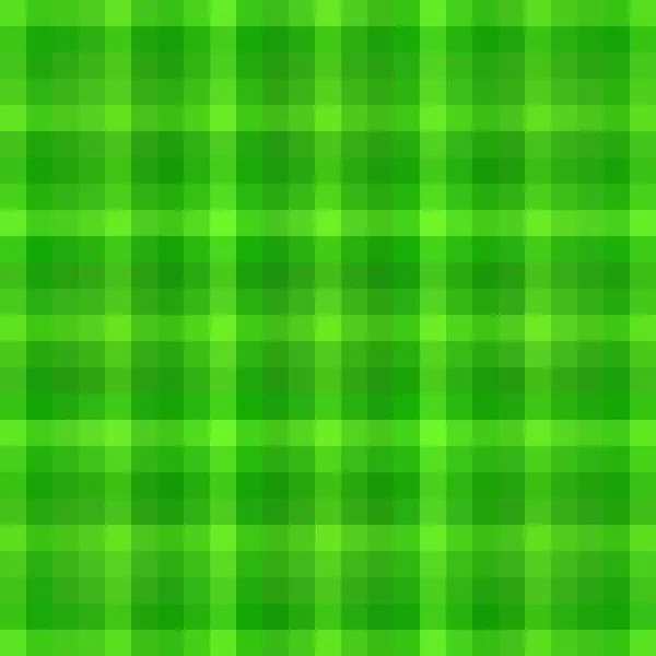Nahtloser Abstrakter Hintergrund Aus Grünen Quadraten Hintergrund Für Die Gestaltung — Stockvektor