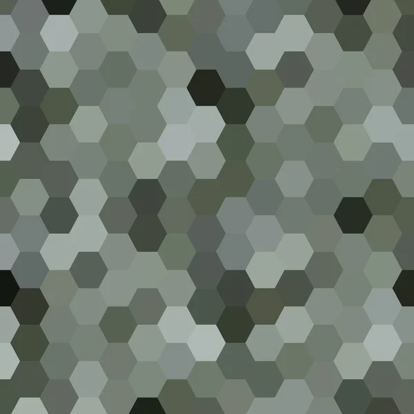 Grauer Vektor Abstrakter Hintergrund Sechseck Design Polygonaler Stil — Stockvektor