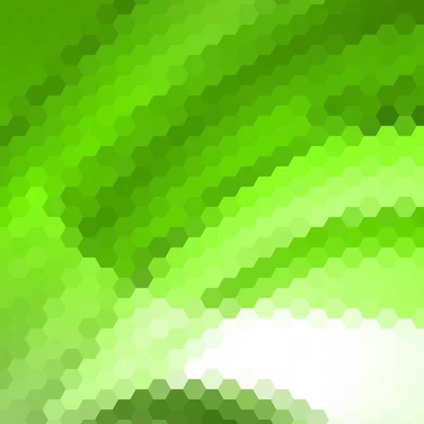 Motif Géométrique Vert Fond Vectoriel Abstrait — Image vectorielle