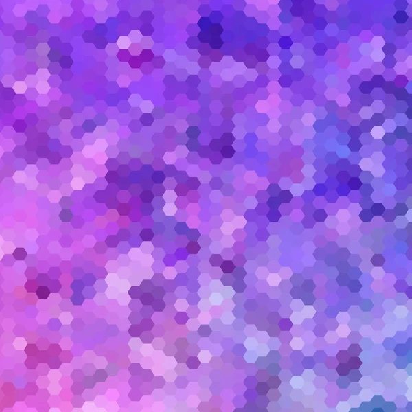 Lila Vektor Abstrakten Hintergrund Sechseck Design Polygonaler Stil Mosaik — Stockvektor