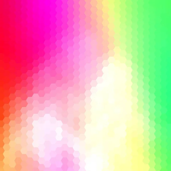 Polygonale Hex Kleurverloop Voor Achtergrond Textuur Achtergrond Vector Illustratie — Stockvector