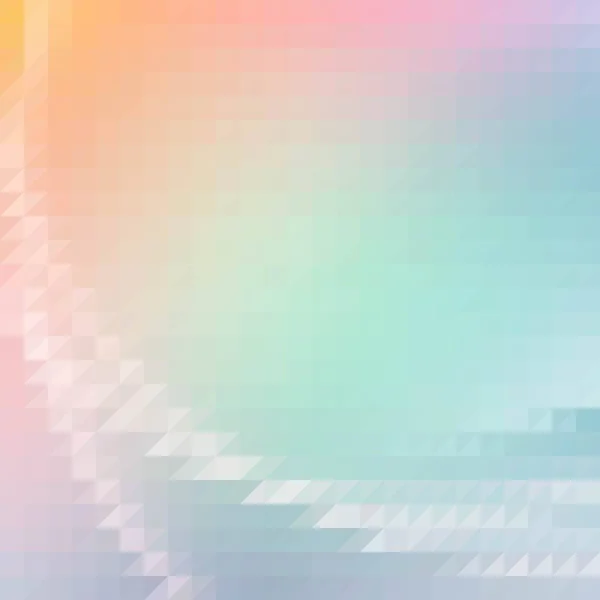 Pastell Abstraktes Geometrisches Vektordesign Hintergrund Dreieck — Stockvektor