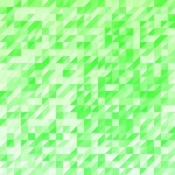 Sfondo Pixel Verde Chiaro Design Geometrico — Vettoriale Stock