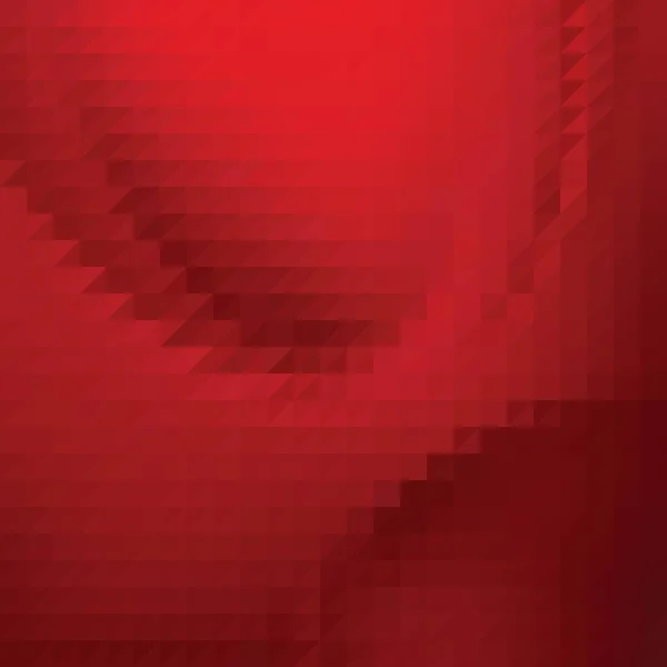 Pola Abstrak Merah Desain Geometris - Stok Vektor
