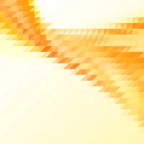 黄色和橙色三角形背景 — 图库矢量图片
