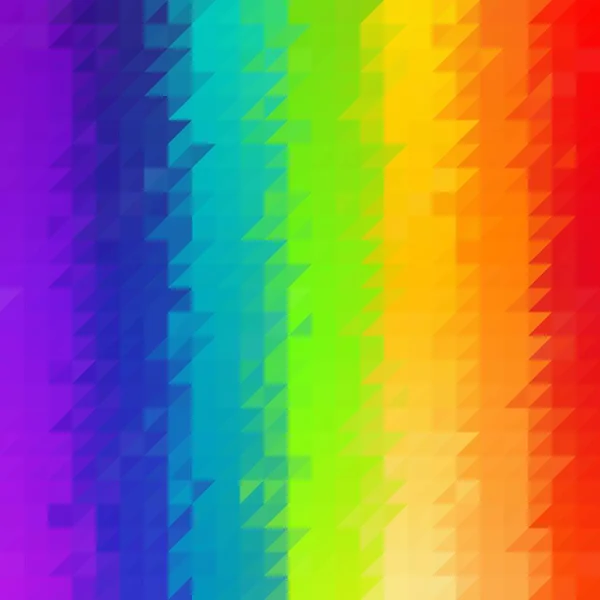 Rayas Color Triángulo Fondo Vector Abstracto Estilo Poligonal — Vector de stock