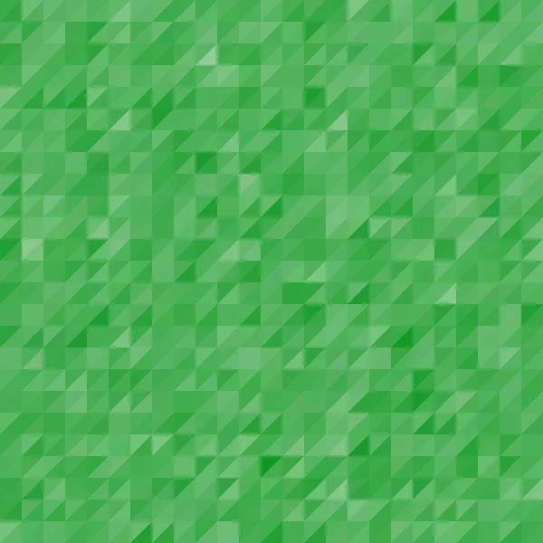 Zelená Abstraktní Vektorové Geometrické Pozadí Trojúhelníkové Uspořádání Designu Pro Reklamu — Stockový vektor