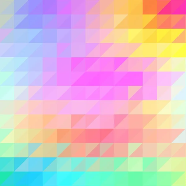Pastel Abstrait Vecteur Géométrique Arrière Plan Conception Triangulaire Mise Page — Image vectorielle