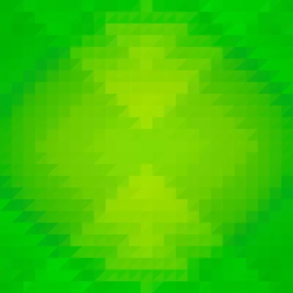 Zelené Abstraktní Vektorové Geometrické Pozadí — Stockový vektor