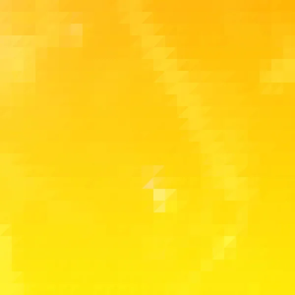 黄色い三角形の背景 多角形のスタイル プレゼンテーション用ベクターテンプレート 抽象的な幾何学的デザイン — ストックベクタ