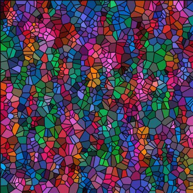 Çakıl taşı mozaik organik doku arka planı. Vektör renk taşı deseni