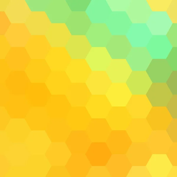 Fundo Moderno Colorido Design Hexagonal — Vetor de Stock