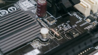 Elektrik devresi detayları. Pc elektronik bileşenler ve devre