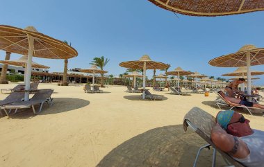 Otel kompleksi Iberotel Costa Mares, Marsa Alam, Mısır. 