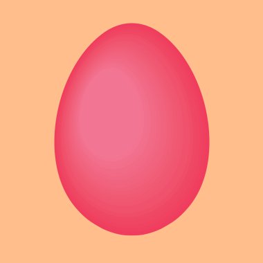Paskalya yumurtası pembe renk.