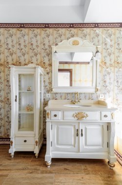 Yeni modern ev iç. Nereye gidiyorsun? Vintage tarzı. Furn