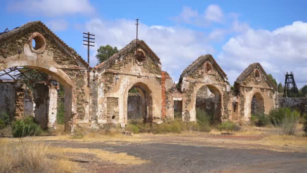 Mina Sao Domingos Alentejo Portugal — Vídeos de Stock