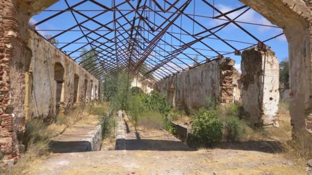 Minas São Domingos Alentejo Portugal — Vídeo de Stock