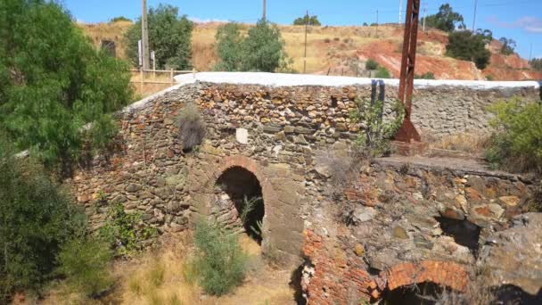 Mina Sao Domingos Alentejo Portugal — Vídeo de stock