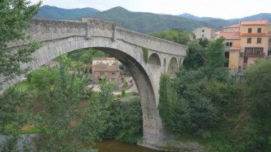 Pont du Diable, Ceret, Fransa, Avrupa.