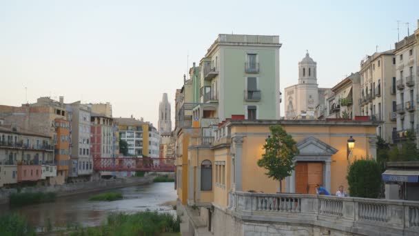 Girona Costa Brava Hiszpania Europa — Wideo stockowe