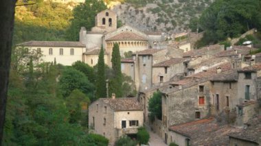 Saint-Guilhem-le-Desert Manastırı, Languedoc-Roussillon, Fransa, Avrupa