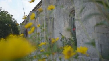 SAINT-HMY-DE-PROVENCE - 1 Eylül 2019 Saint-Paul de Mausole Manastırı, Saint-Rmy-de-Provence, Provence, Fransa.