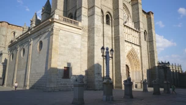 Isle Sur Sorgue France Septembre 2019 Église Ville — Video