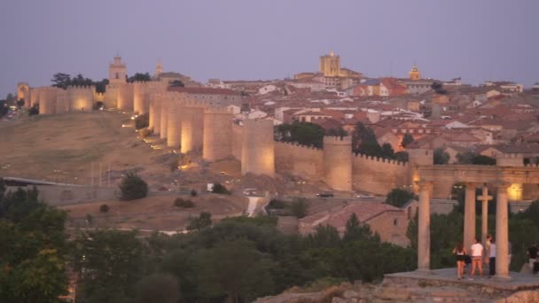 Belle Forteresse France Lieu Voyage Sur Fond — Video