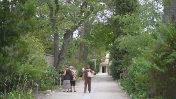 Saint Remy Provence 1Er Septembre 2019 Extérieur Monastère Saint Paul — Video