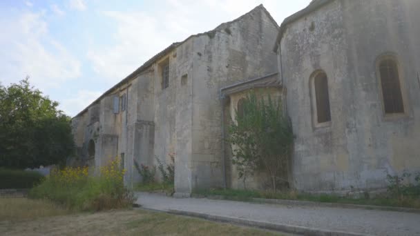 Saint Remy Provence 2019 Szeptember Saint Paul Mausole Kolostor Külseje — Stock videók