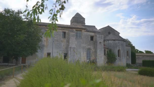 Saint Remy Provence Settembre 2019 Esterno Del Monastero Saint Paul — Video Stock