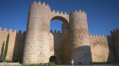 AVIGNON, FRANCE - 5 Temmuz 2017: Avignon, Vaucluse, Provence-Alpes-Cte d 'Azur, Fransa.