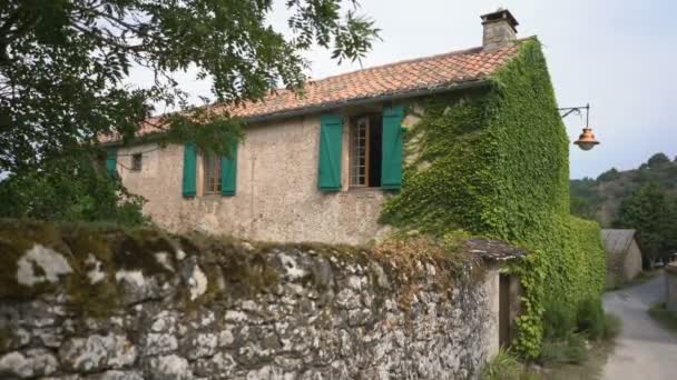 Exterior Castelo Montaigut França Europa — Vídeo de Stock