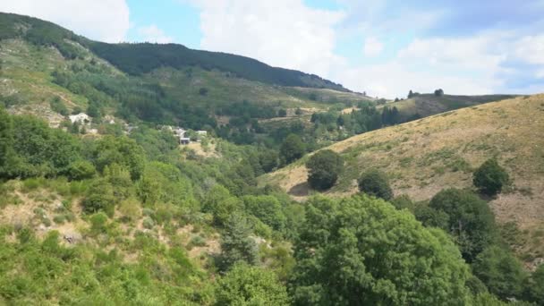 Vista Aérea Del Pueblo Roquefort Sur Soulzon Paisaje Francia Europa — Vídeo de stock